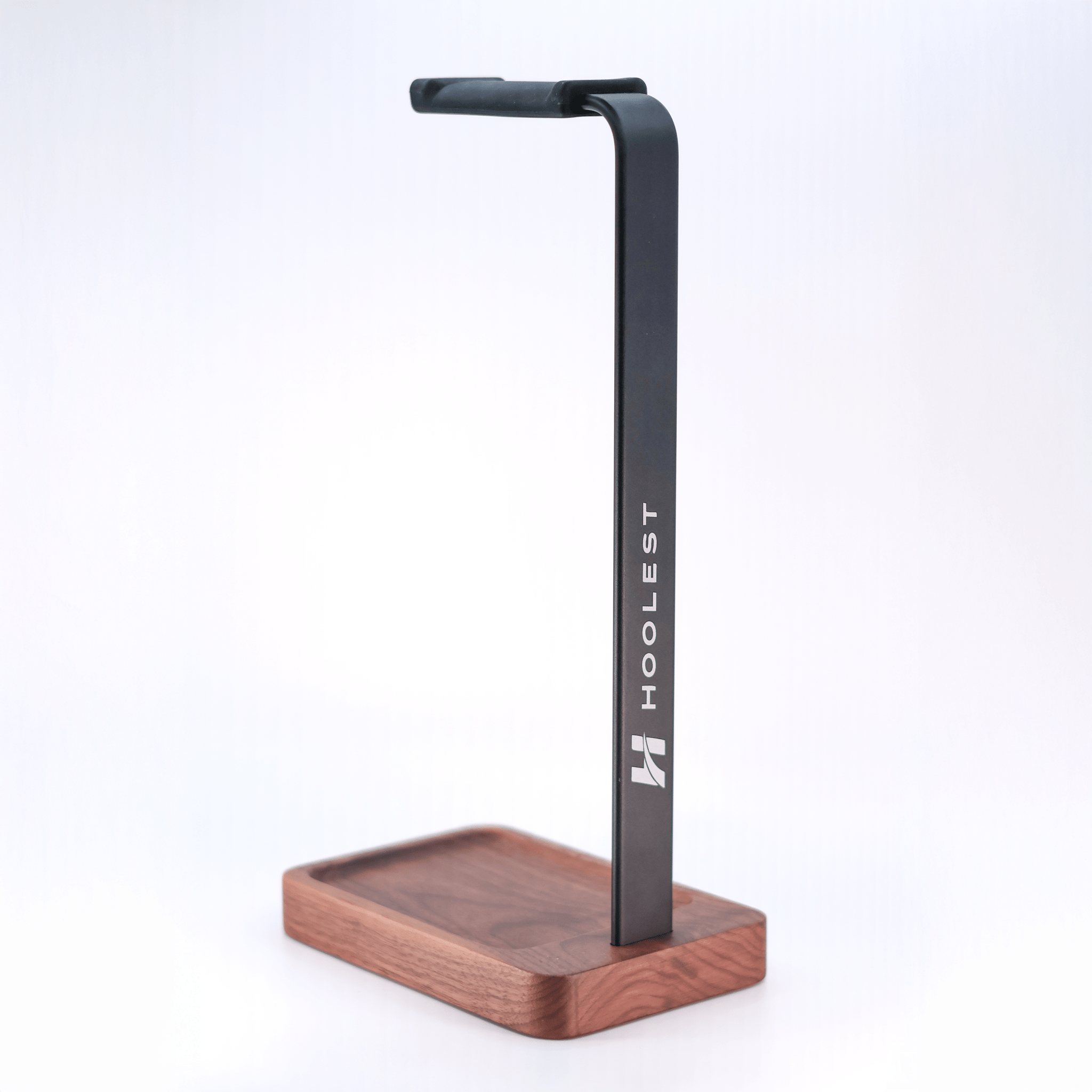 Hoolest Pro Headphone Stand – Walnut & Aluminum - Hoolest Inc.