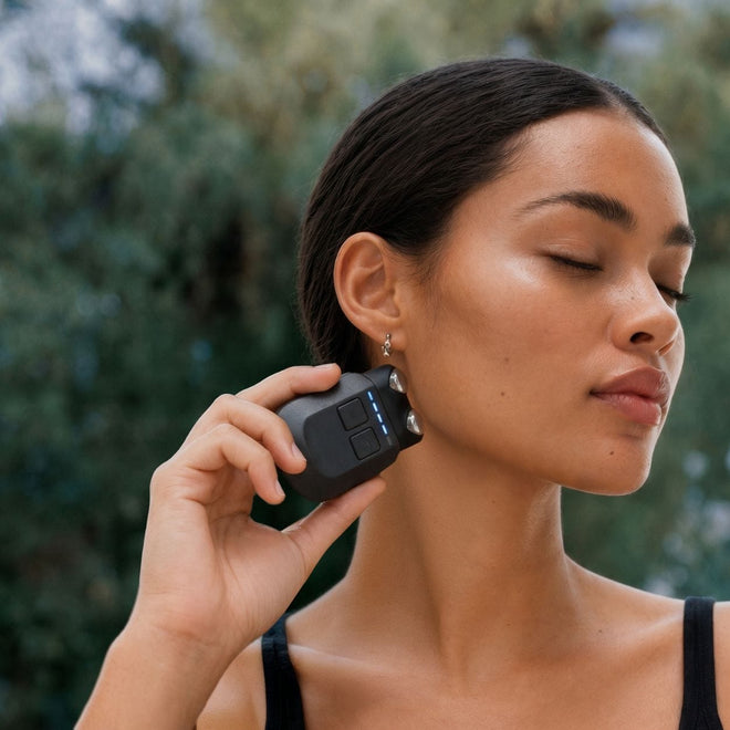 Pairing GABA Calm Pouches with a Hoolest vagus nerve stimulation session