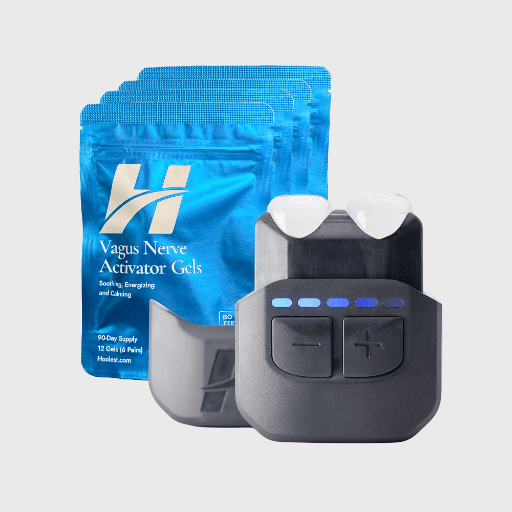 hoolest inc Lasting Relief Bundle / Graphite Hoolest Mini vagus nerve stimulation device