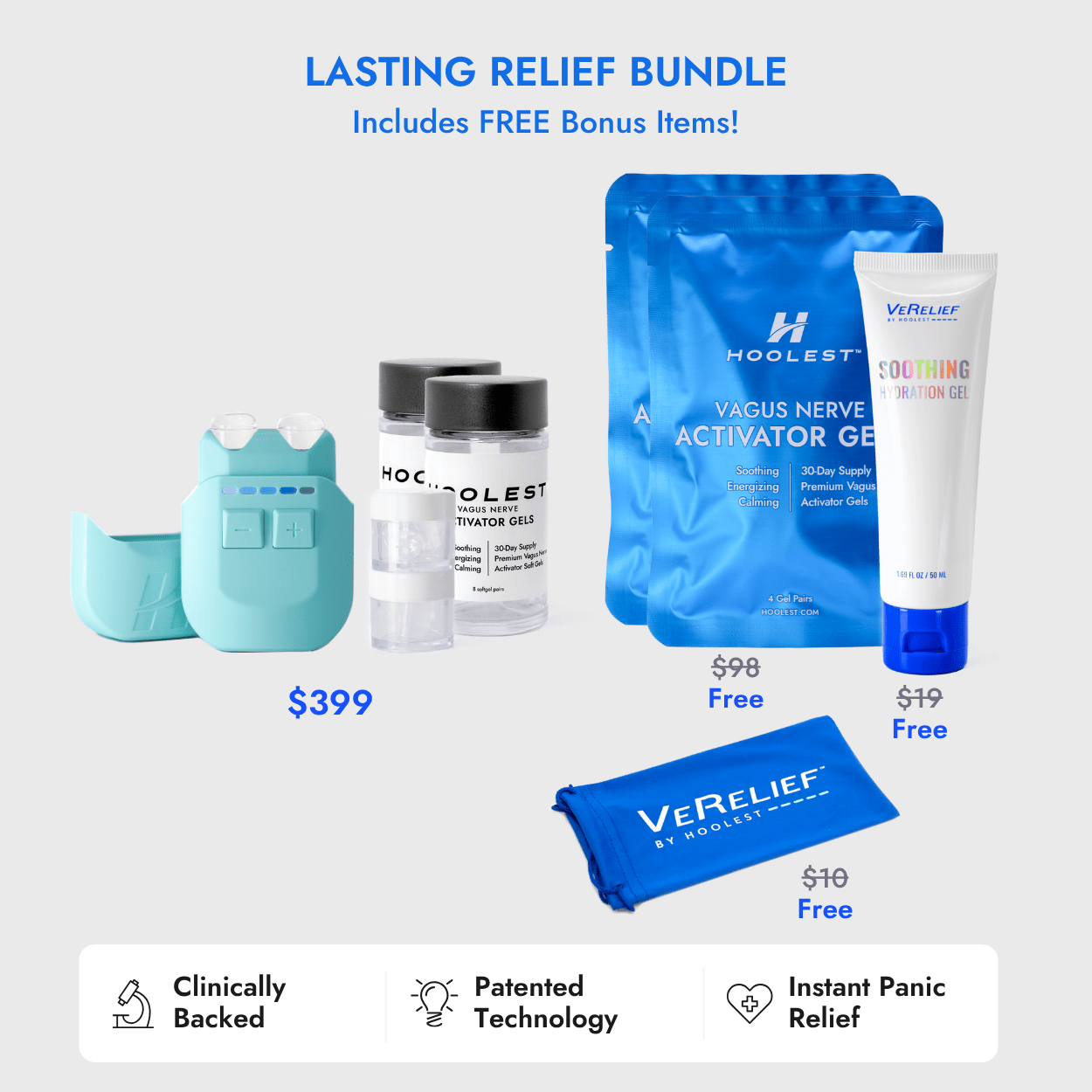 hoolest inc VeRelief Prime vagus nerve stimulation device
