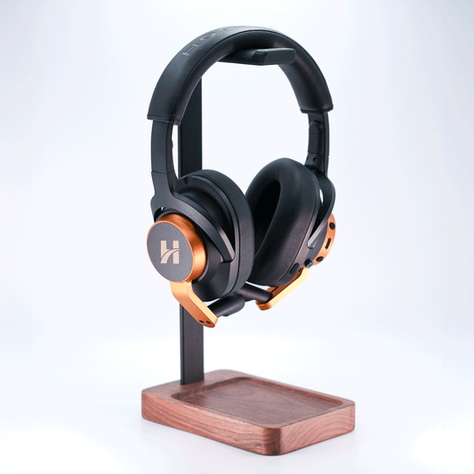 Hoolest Pro Headphone Stand – Walnut & Aluminum - Hoolest Inc.