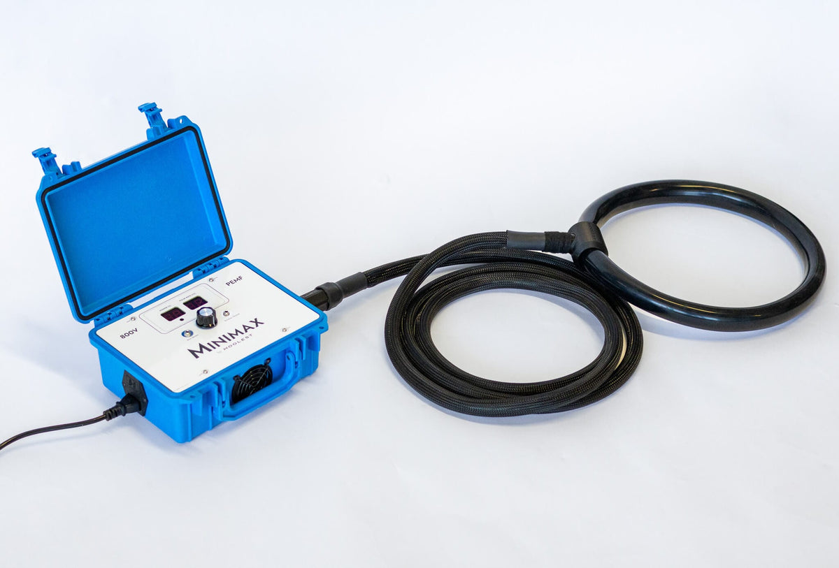 Mini Max PEMF device with the loop coil extended