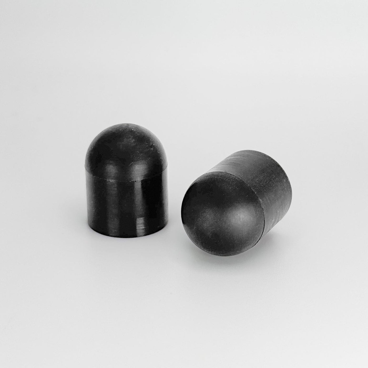 Pair of black replacement gel holder covers